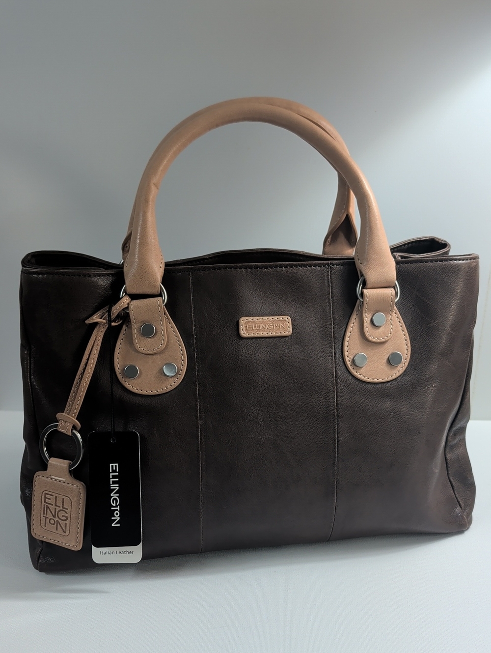Ellington Italian Leather Eva Satchel
